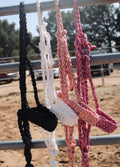 Custom mule tape halters
